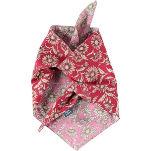 Daisy Dog Bandana – Pink & Red