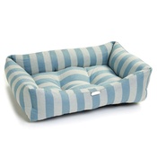 Pet Pooch Boutique - Blue Stripe Dog Bed