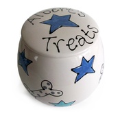 Purple Glaze Pottery - Personalised Treat Jar