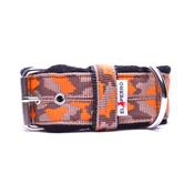 El Perro - 4cm Width Fleece Comfort Dog Collar – Winter Camo