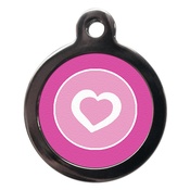 PS Pet Tags - Pretty Pink Pet ID Tag