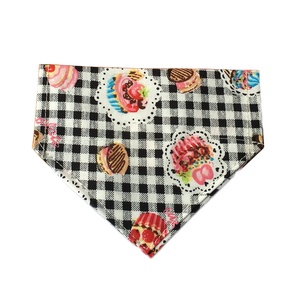 Black Pups Picnic Dog Bandana