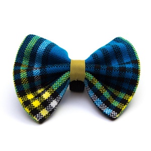 Shuka Blue Dog Bow Tie