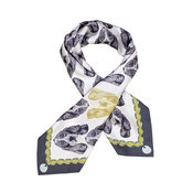 Lisa Bliss - Basset Hound Silk Scarf