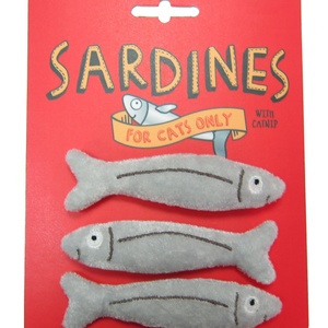 Sardine Catnip Toys