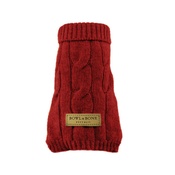 Bowl&Bone Republic - Aspen Dog Pullover - Red