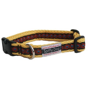 Yellow Sunfire Print Collar
