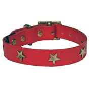 Creature Clothes - Star Studs Collar Red