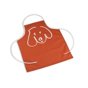 In Vogue Pets - Waterproof Apron - Doodle Dog Persimmon