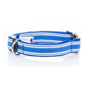 Pet Pooch Boutique - Blue Breton Stripe Collar