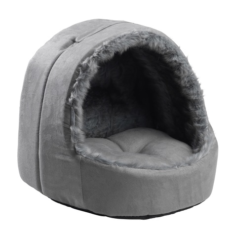 hooded pet bed