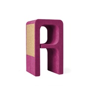 Catworks - Scratching Post - Letter A - Pink