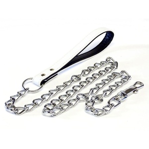 Colour Fusion Chain Dog Lead – White