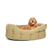 Country and Twee - Tweed Oval Dog Bed
