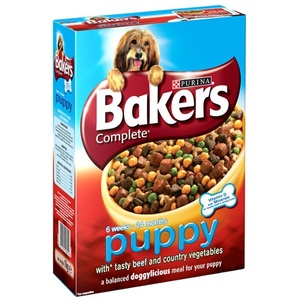 Bakers Complete Puppy Beef 5kg