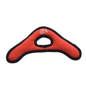 Tuff Enuff - Tuff Boomerang Squeaky Dog Toy - Red