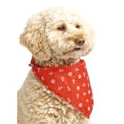 Pet Pooch Boutique - Red Anchors Dog Bandana