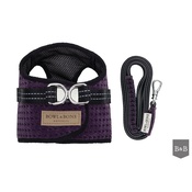 Bowl&Bone Republic - Soho Harness & Lead Set - Purple