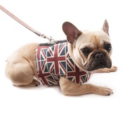 Mutts & Hounds - Union Jack Linen Dog Harness