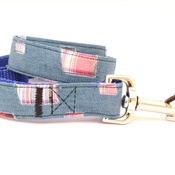 Pet Pooch Boutique - Denim Patch Lead