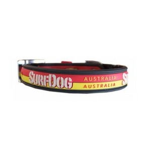 Surf Dog Waterproof Dog Collar - Yellow/Orange