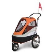 InnoPet - Orange Sporty Dog Buggy & Trailer