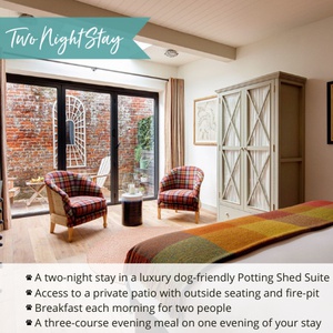 The Eastbury Hotel Exclusive Two Night Stay Voucher