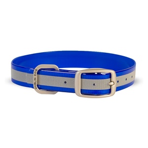 Koa Waterproof Dog Collar – Reflex Blue