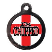PS Pet Tags - I'm Chipped St George Pet ID Tag