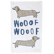New House Textiles - Wooof Tea Towel