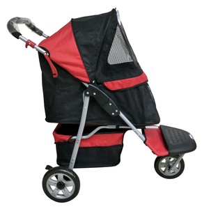 Pet Buggy - Black Red