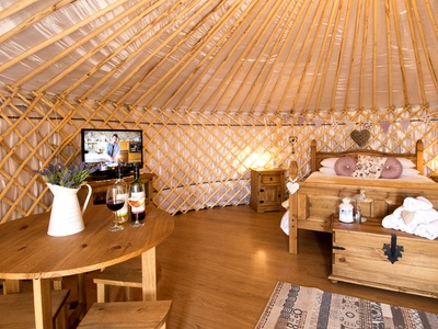 Primrose Yurt, Cornwall