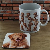 WithLoveFrom - Personalised Mug and Coaster Set - My Dog