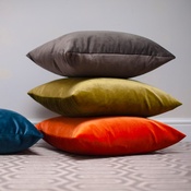The Lounging Hound - Velvet Scatter Cushion - Mole