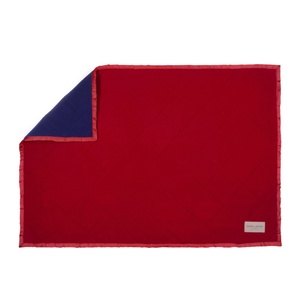 Royal Dog Blanket - Red & Navy