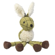 House of Paws - Green Tweed Long Legs Hare Dog Toy
