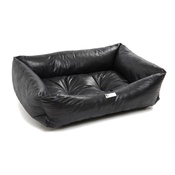 Pet Pooch Boutique - Faux Leather Dog Bed