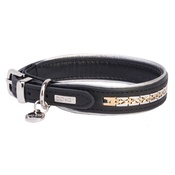 DO&G - DO&G Precious Metals Dog Collar - Black & Silver
